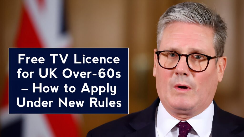 Free TV Licence for UK Over-60s